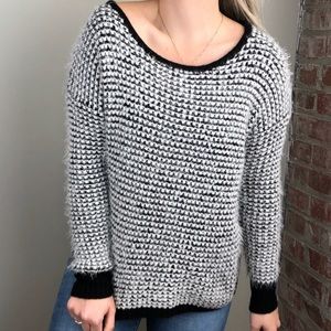 Rewind fuzzy sweater